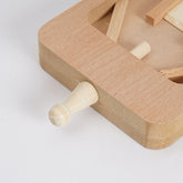 1- لعبة بينبول خشبية مصغرة لسطح المكتب للأطفال والكبار